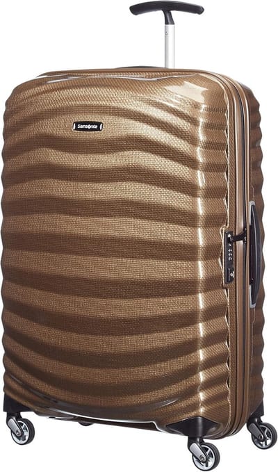 Spinner Koffer - Reis Koffer - Veilig Reizen - Lichtgewicht Ontwerp - 69 cm 73 Liter - Zandbruin