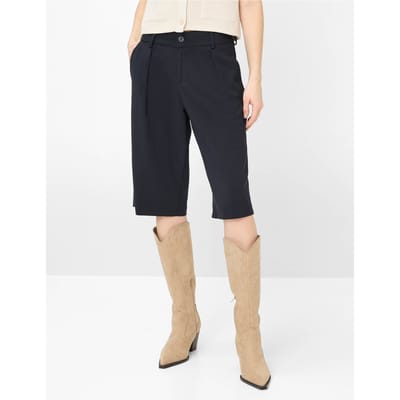 Brax Dames Bermuda  Style MILLA B NAVY, donkerblauw, maat 38