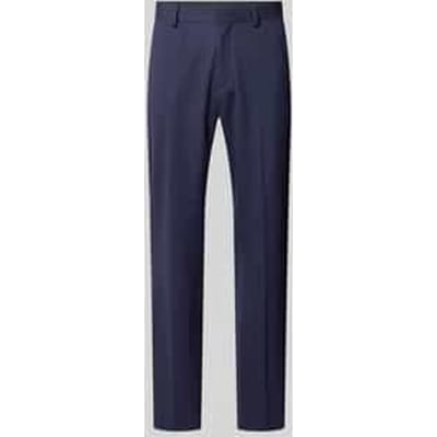 Pantalon van viscosemix met vouw model 'TENSE'