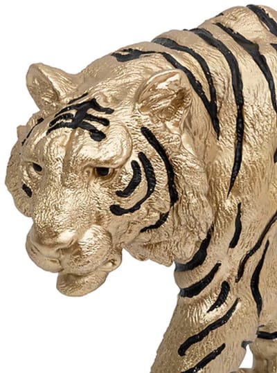 Tijger Luxe woondecoratie tijger tijgerhars goud l66, verguld