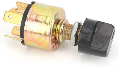 Allecto - Universele AC Ventilator Schakelaar met 3 Snelheden voor Auto en Truck - 12V/24V
