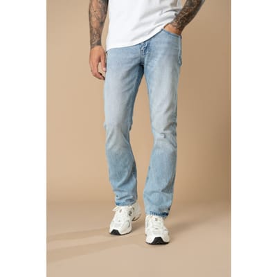 Petrol Industries - Heren Starling Straight Fit Jeans Kalispell - Blauw - Maat W28L32