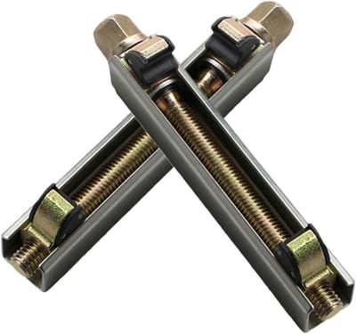 Veercompressorgereedschap Set - Veerspanner Ophanging - Voertuig Reparatie - Robuuste Materiaalconstructie - 12x12x6 cm - Niet gespecificeerd