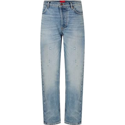 Hugo Dames/Dames Denim Slim Jeans (Helder Blauw)
