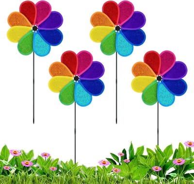 Windspinners Buiten - Windvangers Ornament - Tuin Decoratie - Reflecterend Vogelafweer - 1 stuk - Kleurrijk