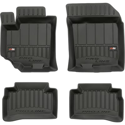 Frogum - No.77 - Automatten 3D - Geschikt voor SUZUKI Vitara II (vanaf 2014) - 4-delig - TPE Rubber - Zwart