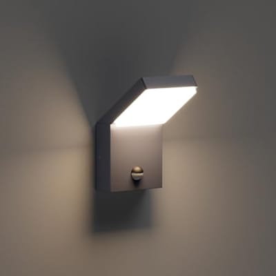 Buitenwandlamp met Bewegingsmelder - LED 24W, IP65 Waterdicht, 1500 Lumen voor Tuin en Terras