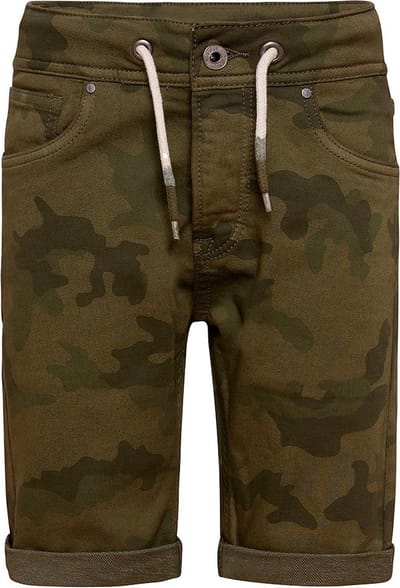 Pepe Jeans Joe Camo Korte Broek Groen 10 Years Jongen