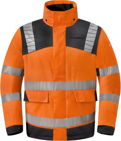 HAVEP Parka High Vis 50423 - Fluo Oranje/Charcoal - 3XL