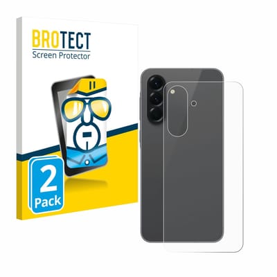 BROTECT - Screenprotector voor Samsung Galaxy A56 5G (Achterkant) - Folie Beschermfolie transparant 2 Stuks