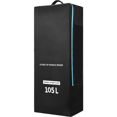 Sac de paddle gonflable 125 L Sac de planche SUP Sac à dos de planche de surf Sac à dos à bandoulière pour planche de stand up 105L