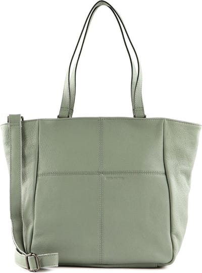 FREDsBRUDER Leren Schoudertas Pruvia Shopper Sage Mintgroen