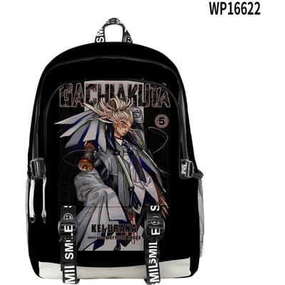 Klassieke Trendy Populaire Gachiakuta Student Schooltassen Unisex 3D Print Oxford Waterdichte Notitieboek multifunctionele Reisrugzakken