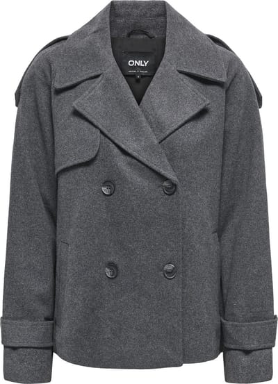 ONLY - ONLMAISY SHORT WOOL LIFE TRENCH NOOS OTW - Dames - Gewatteerde jassen