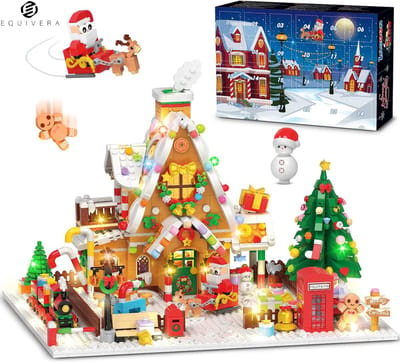 Equivera Adventskalender Kinderen - Cadeau voor Kinderen - Cadeau voor de Feestdagen - Adventskalender