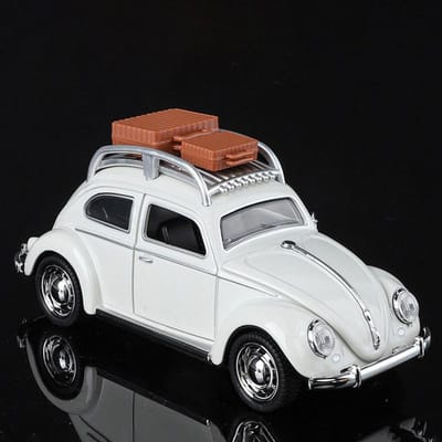 1:32 Kever 1995 Klassieke Auto Legering Auto Model Geluid En Licht Pull Back Speelgoed Verzamelingen Verjaardagscadeaus