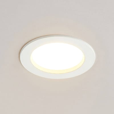 Arcchio LED inbouwlamp Milaine, Ø 10 cm, wit, dimbaar