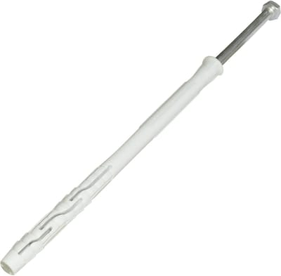 Set pluggen - Bevestigingsmateriaal - Stevig bevestigen - Met vleugels - Ø8x140mm 10 stuks - Zilverkleurig