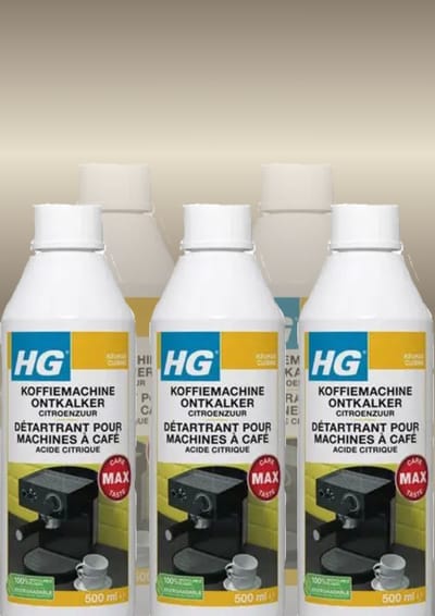 HG koffiemachine ontkalker- 3 stuks