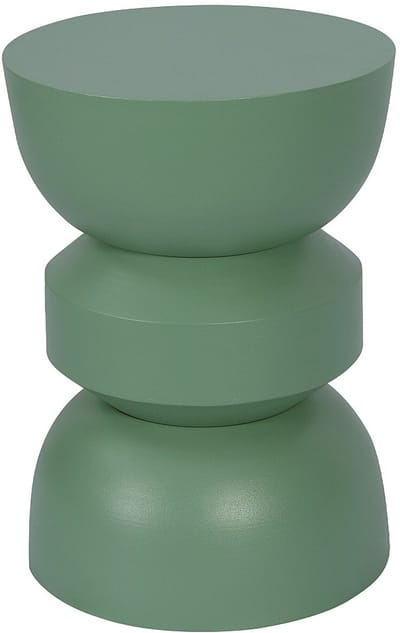 Vente-unique Metalen bijzettafel voor de tuin - Amandel groen - TOQO van MYLIA