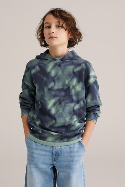 WE Fashion Jongens hoodie met print