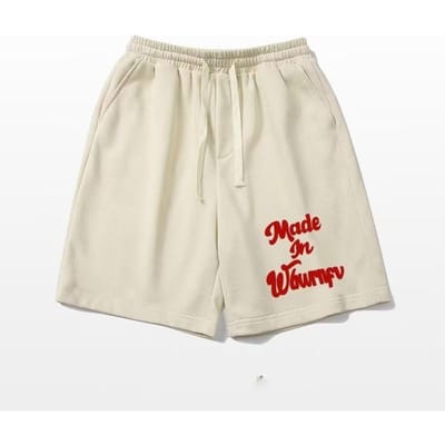 Losse Sportshorts Mannen Zomer Trendy Merk Retro Losse Vijfpuntsbroek 3XL abrikoos