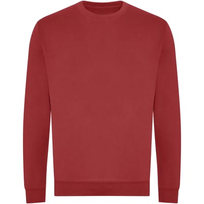 Just Hoods - Organic Sweater - Fire Red maat XS