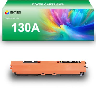 INKFIND 130A (CF350A) Zwart tonercartridge compatibel met HP 130A (CF350A) tonercartridge Zwart - 1-pack Zwart
