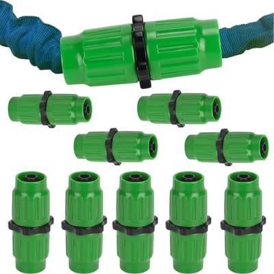 Tuinslang Reparatieset - Slang Onderdelen - Lekkages Verhelpen - Lekvrije Dubbellaags Ring - 6.8 x 2 cm - Zwart