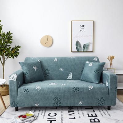 Housse de Canapé Élastique Spandex pour Salon Enveloppement Serré Tout Inclus Housse de Canapé Modulaire Meubles Housse de Canapé 1/2/3/4 places 1-Seat 90-140cm