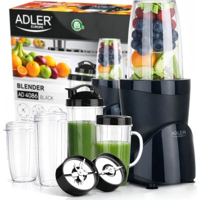 Cocktail Smoothie Blender 1200W 4 Flessen Water BPA-vrije Bekers Gratis Persoonlijke 10-in-1 Automatische