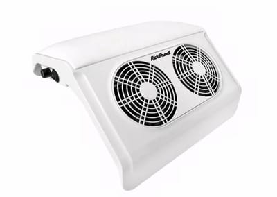 RickiParodi TYPHOON Nail Dust Collector – Professionele Nagel Stofafzuiger – 2x Motoren – 2000 RPM – Stil & Krachtig – 13W