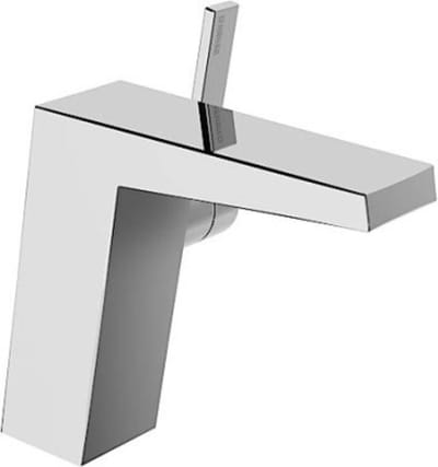 Hansa Hansaloft 1 gats wastafelkraan met vaste uitloop 14.6cm met flexibele aansluitslang 3/8 chroom