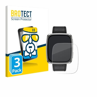 Screenprotector 3 Stuks voor Amazfit Active 2 (rechthoekig) Beschermglas transparant