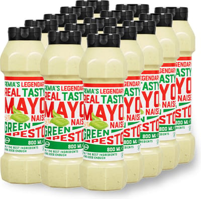 Remia - Legendary Real Tasty Mayonaise Green Pesto - 15x 800ml
