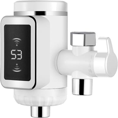 Direct Warmwaterkraan - Elektrische Keukenboiler - Snel Warm Water - LED Temperatuurweergave - 1x1x1 cm