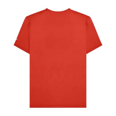 Lambretta Heren SS25 Helm T-Shirt (Rood)