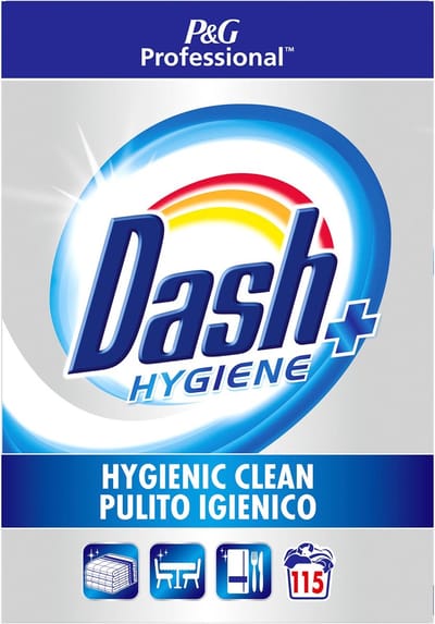 Dash Professional Hygiëne Plus waspoeder 5,75 kg 115 wasbeurten (8700216858526)