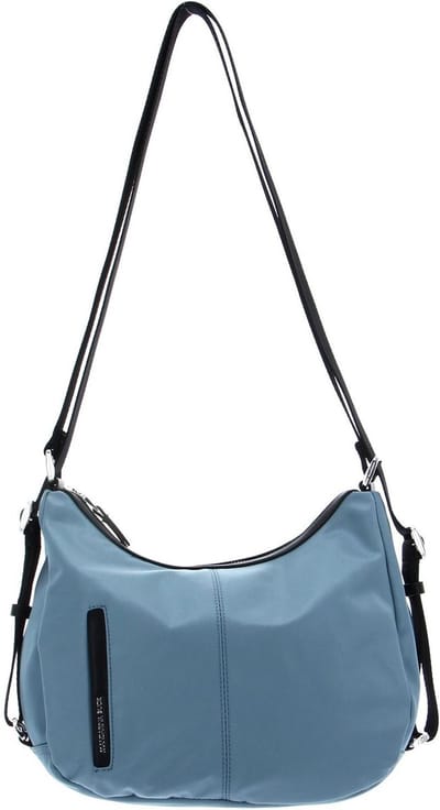 MANDARINA DUCK schoudertas rugzak Hunter Hobo Bag Summer Fog blauwgrijs