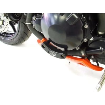 Couvre-carter motor links slider links R&G Racing Speed Triple 1050 '05-08
