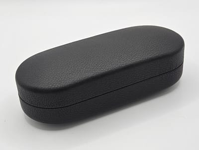 Grote brillenkoker / stevige koker / cadeau tot 15 euro / boîte / Aland optiek / 1397 / Étui à lunettes de lecture rigide en cuir Unisexe / Large Eyeglass Case for Sunglasses and Eyeglasses / brillenetui / brillendoos dames heren