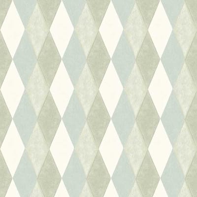 Flügger Fiona Vliesbehang 570316 - Six Senses - Jazzy - Groen - 53cm x 10.05m