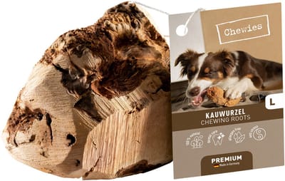 Chewies Kauwwortel Hondensnack L - 5 x - Voordeelverpakking