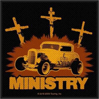 Ministry - Jesus Built My Hotrod - Patch