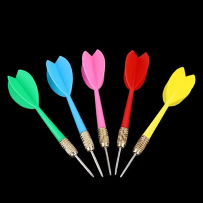 Dailygoods- Dartpijlen Set 15 Stuks - Ergonomische Grip - Hoge