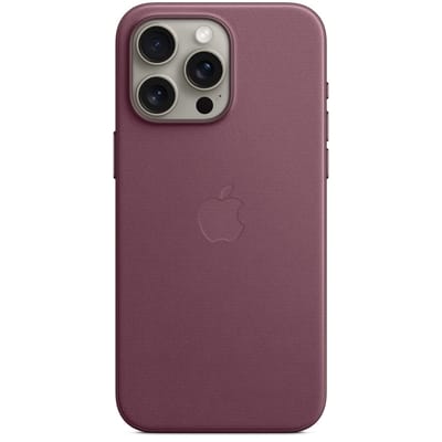 Apple FineWoven Case with MagSafe geschikt voor iPhone 15 Pro Max - Mulberry