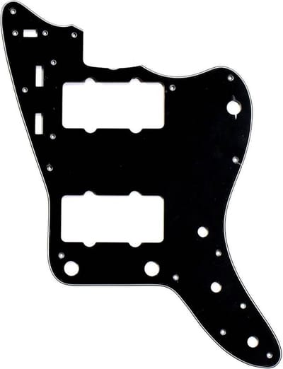 Allparts PG0582033 pickguard for USA Jazzmaster, black