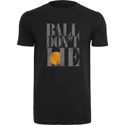 Mister Tee - Ball Don't Lie Heren T-shirt - XS - Zwart
