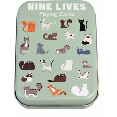 Kaartspellen in een doos Rex London Nine Lives