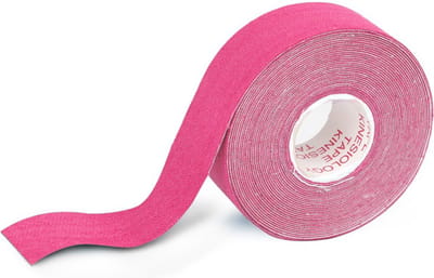 DW4Trading Kinesiotape Sporttape - Fysiotape - Waterproof - 2,5 cm x 5 meter - Roze